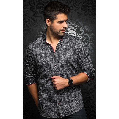 19082-Chemise AU NOIR HULL black