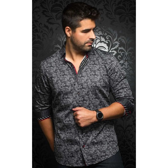 19082-Chemise AU NOIR HULL black