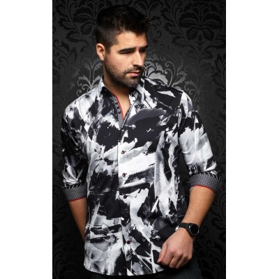 19581-Chemise AU NOIR brisbane black