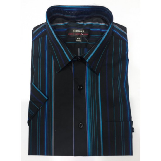 Chemise BERKAM turquoise