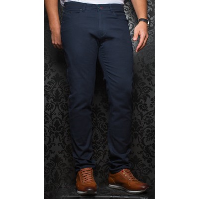 17514-Pantalon sport extensible AU NOIR marine