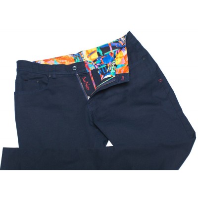 17514-Pantalon sport extensible AU NOIR marine