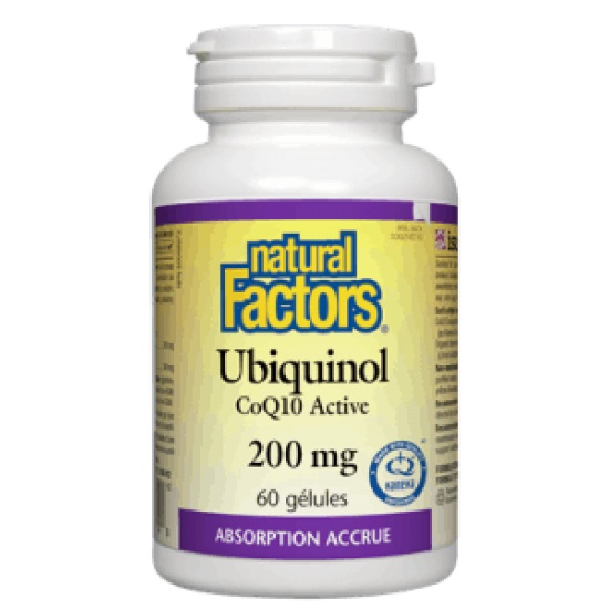 Natural Factors Ubiquinol 200 mg 60 caps