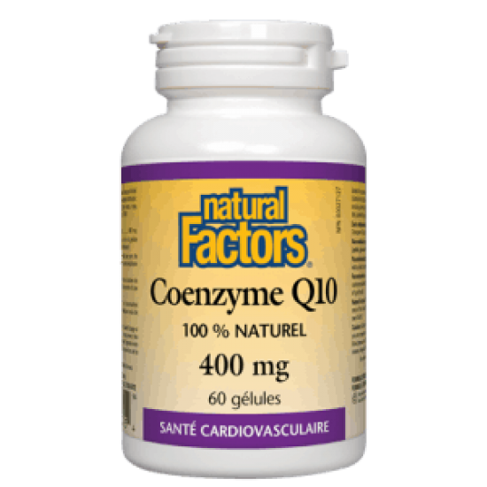 Natural Factors Coenzyme Q10 400 mg 60 caps