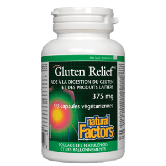 Natural Factors Gluten Relief 90 caps