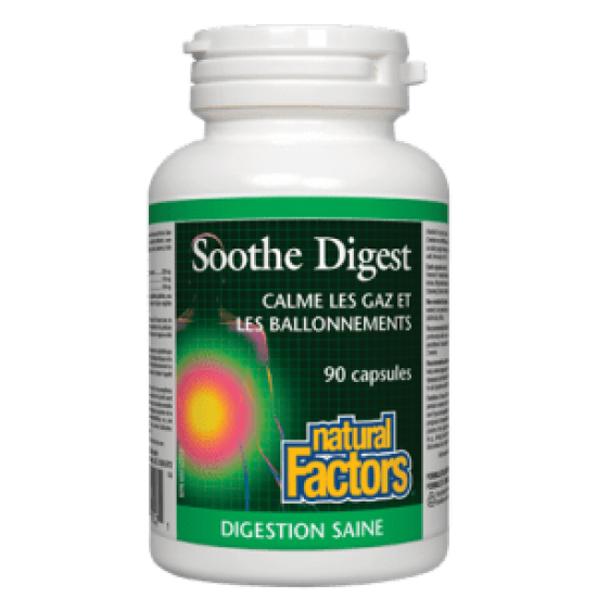 Natural Factors Soothe Digest 90 caps