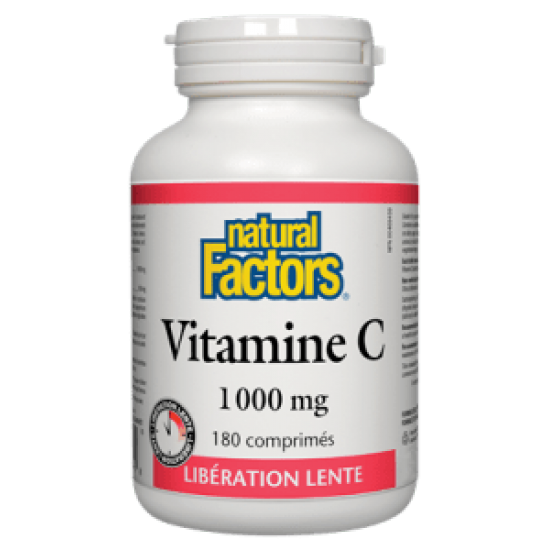 Natural Factors Vitamine C 1000 mg 180 comprimés