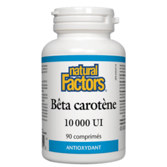 Natural Factors Bêta Carotène 10,000 IU 90 caps