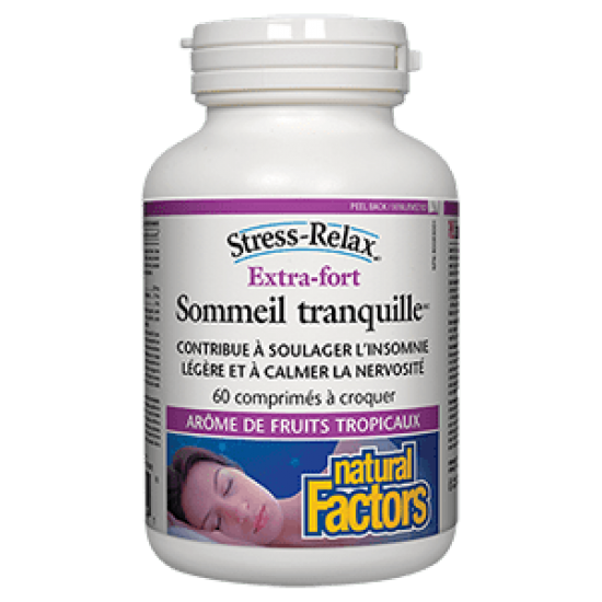 Natural Factors Stress-Relax Sommeil 120...