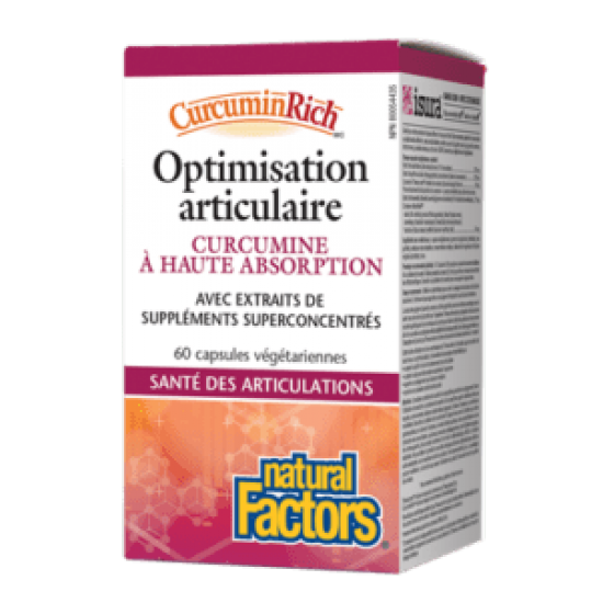 Natural Factors Optimisation articulaire 60...