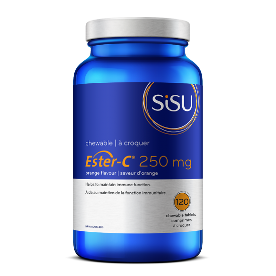 SUSI Ester-C à croquer 250 mg saveur orange