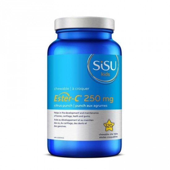 SISU Ester-C 250 mg saveur agrumes