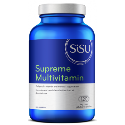 SISU Supreme Multivitamin avec fer 120 gélules