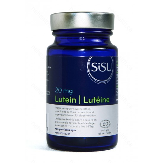 SISU Lutéine 20 mg 60 gélules