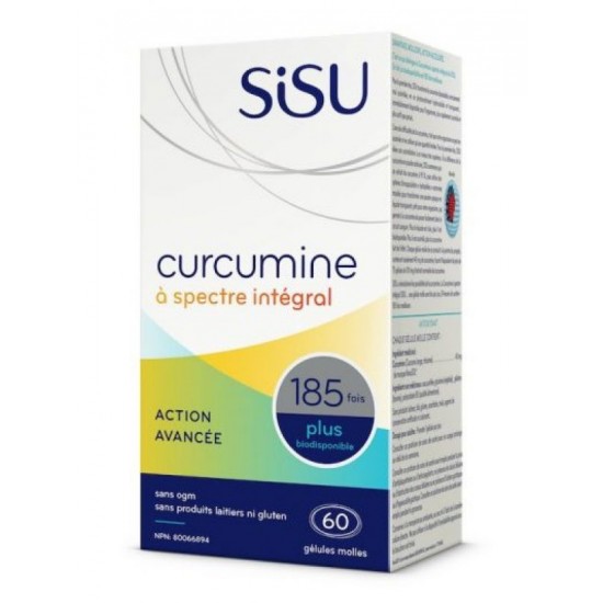 SISU Curcumine à spectre intégral 60 gélules