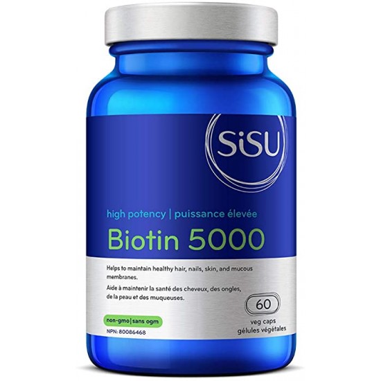 SISU Biotin 5000 60 gélules