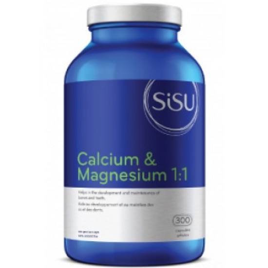 SISU Calcium et magnésium 1 :1 300 gélules