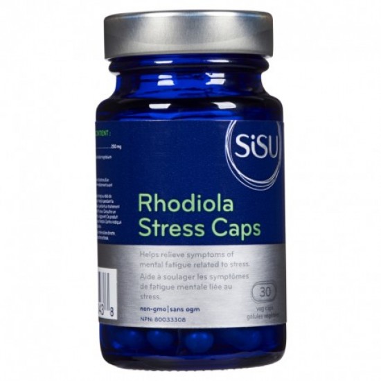 SISU Rhodiola Stress Caps 30 gélules