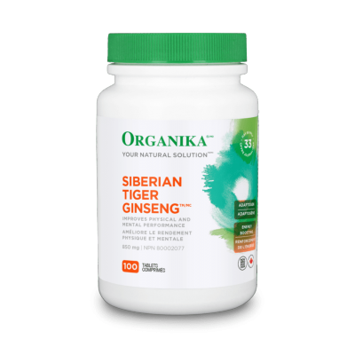 Organika Ginseng Sibérien 100 comprimés