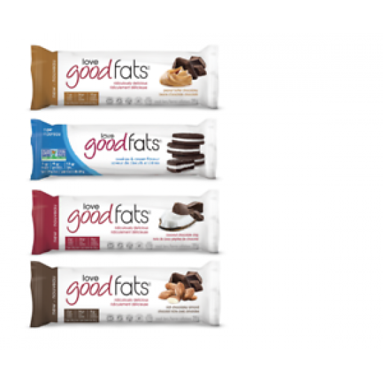 BARRE Love Good Fats saveur de biscuits et crème