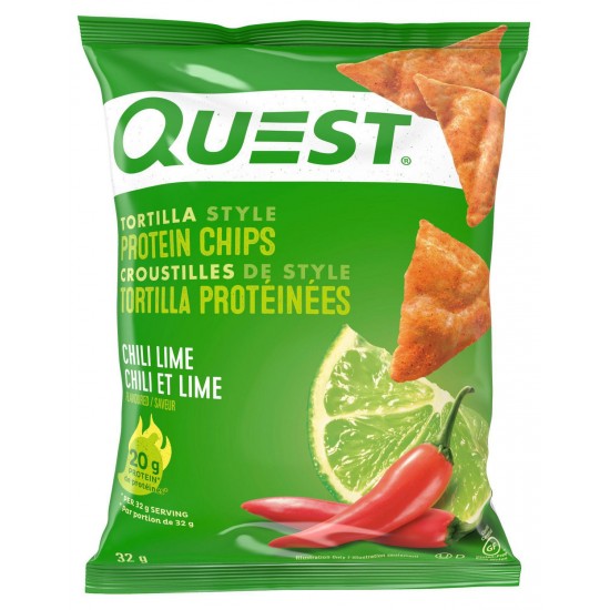  QUEST PROTEIN CHIPS Chili Lime