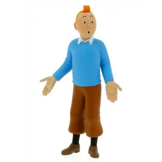 Tintin Étonné Figurine en PVC