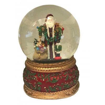 Père Noël et Casse-Noisette Boule à Neige...