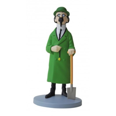 Tournesol à la Bêche Figurine Tintin en Résine