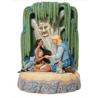Pocahontas et John Smith Jim Shore Disney...