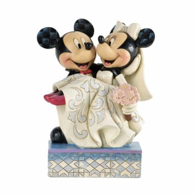 Mickey et Minnie Mariage - Heartwood Jim Shore...