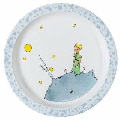 Assiette Bleue - Le Petit Prince de St-Exupéry