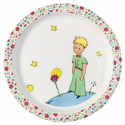 Assiette La Rose - Le Petit Prince de St-Exupéry