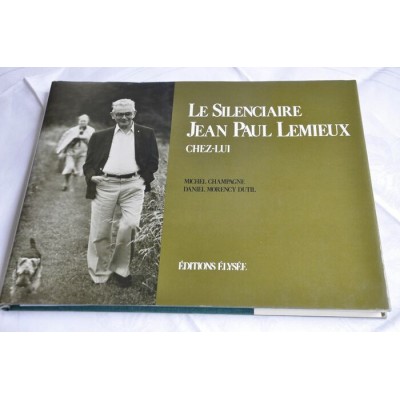 Livre Le silenciaire J.P. Lemieux chez lui