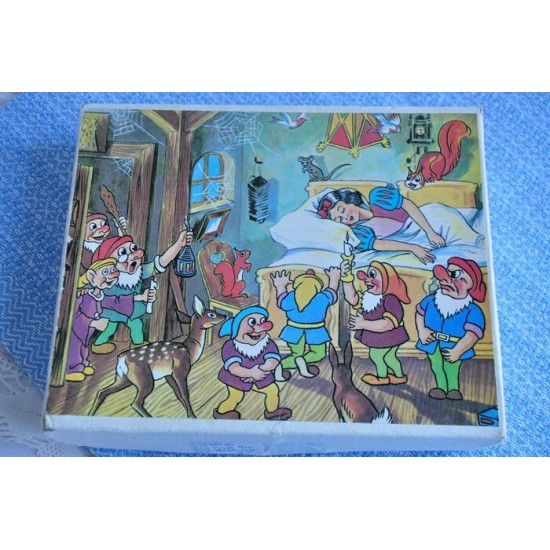 Puzzle Blanche Neige et les 7 nains