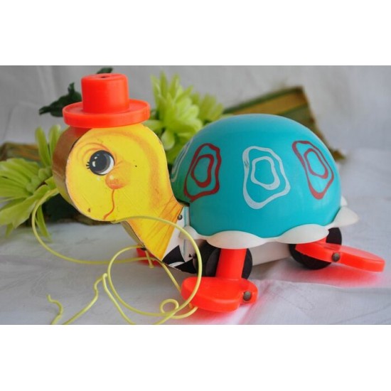 Jouet rétro Tip Toe Turtle de Fisher Price