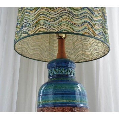 Grande lampe de table en céramique par Bitossi
