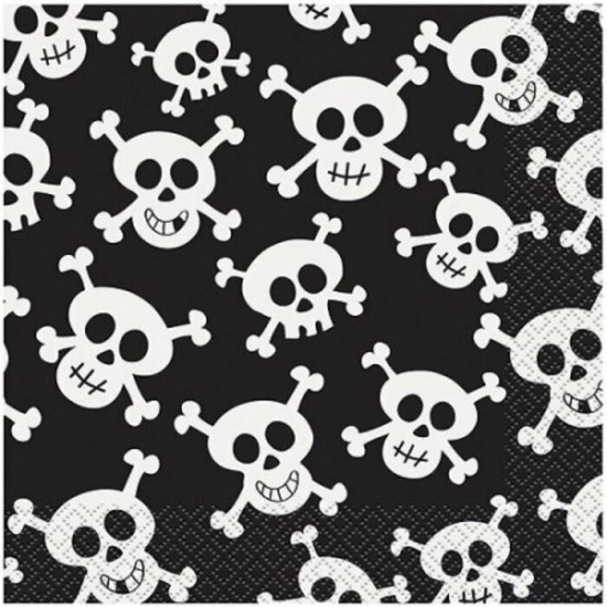 PIRATE SKULL - SERVIETTE DE TABLE