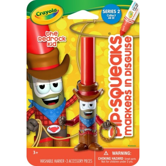 CRAYOLA - PIP SQUEAKS - RED ROCK 