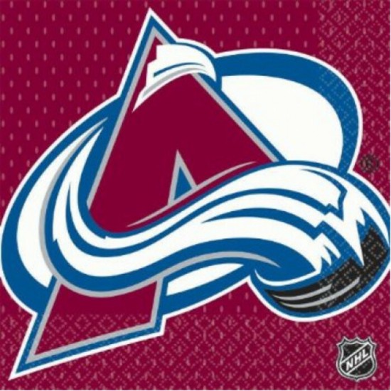 HOCKEY - SERVIETTES DE TABLE - AVALANCHE DU...