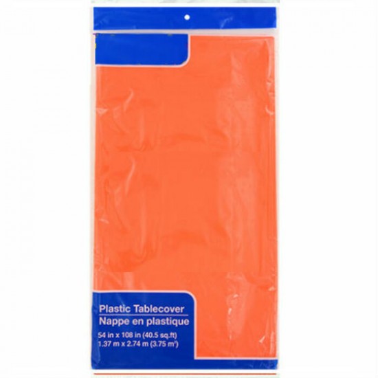 NAPPE - PLASTIQUE - ORANGE