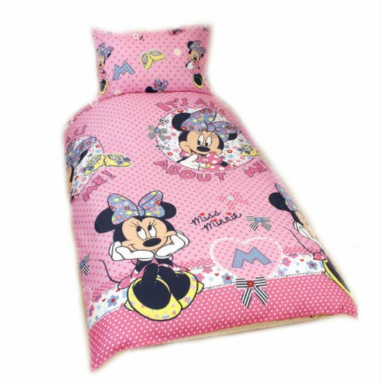 DISNEY - MINNIE MOUSE - HOUSSE DE LIT 
