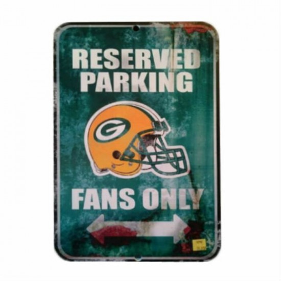 ENSEIGNE - PARKING SIGN - NFL - PACKERS DE GREEN...