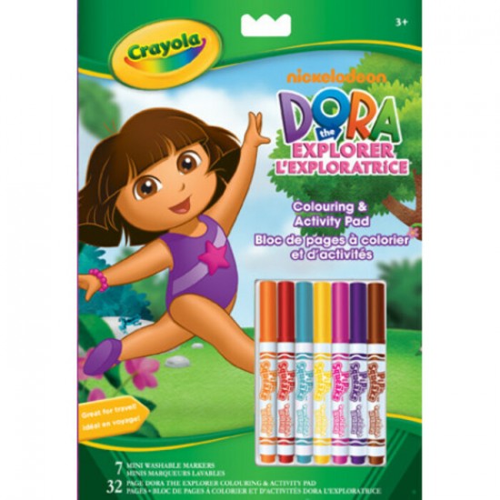 CRAYOLA - COLORIAGE - CAHIER DORA