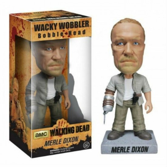 BOBBLE HEAD - WALKING DEAD - MERLE DIXON