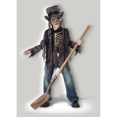 COSTUME - GARÇON - FOSSOYEUR - SQUELETTE