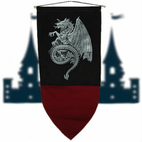 DRAPEAU - BANNIÈRE - MÉDIÉVAL 