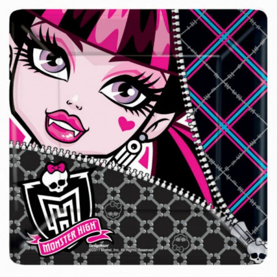 MONSTER HIGH - ASSIETTE 7