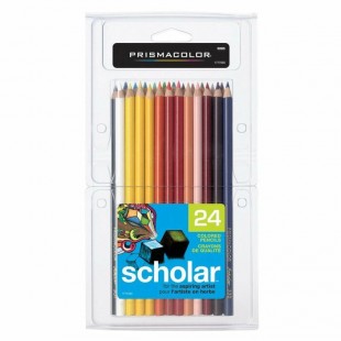 Crayon de couleur Prismacolor Scholar en paquet 24