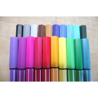 Marqueur Stabilo  "pen 68" 1.0mm en paquet 20