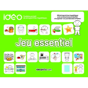 Ensemble de 280 pictogrammes magnétiques +...